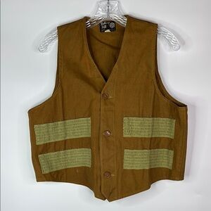 Vintage Bullseye Bill Shooting Hunting Bird Vest Size Medium